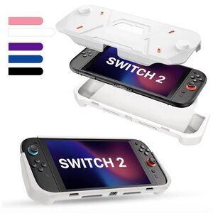 Protective Case for Nintendo Switch 2 (2025) TPU Middle Frame & PC Front Protect